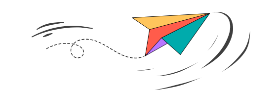 Bright Idea Paper Plane