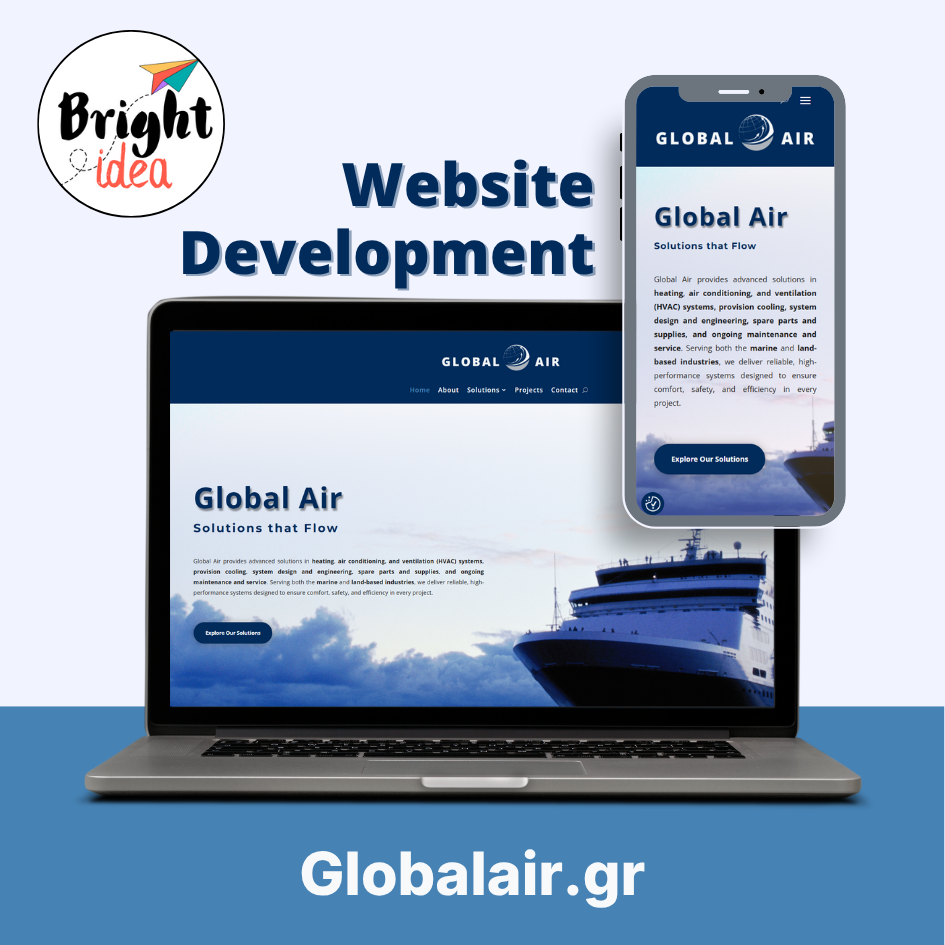 Global Air Website Development